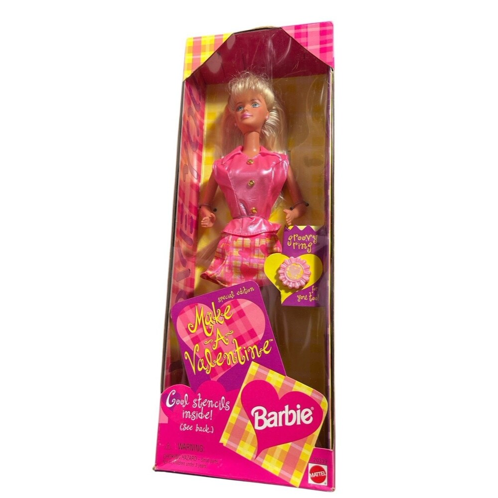 Vintage 1998 Barbie Make A Valentine Special Edition Doll 1998 #20339